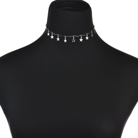 🛍NEW⚡️Silver ⚡️Star Choker - Picture 3 of 7